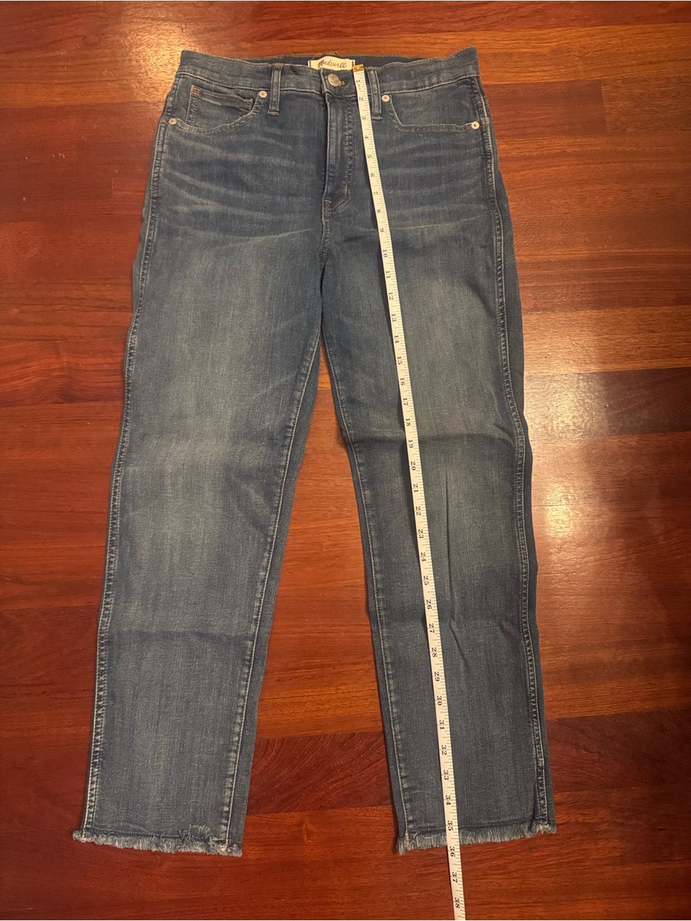 Madewell Women’s Stovepipe Denim Jeans